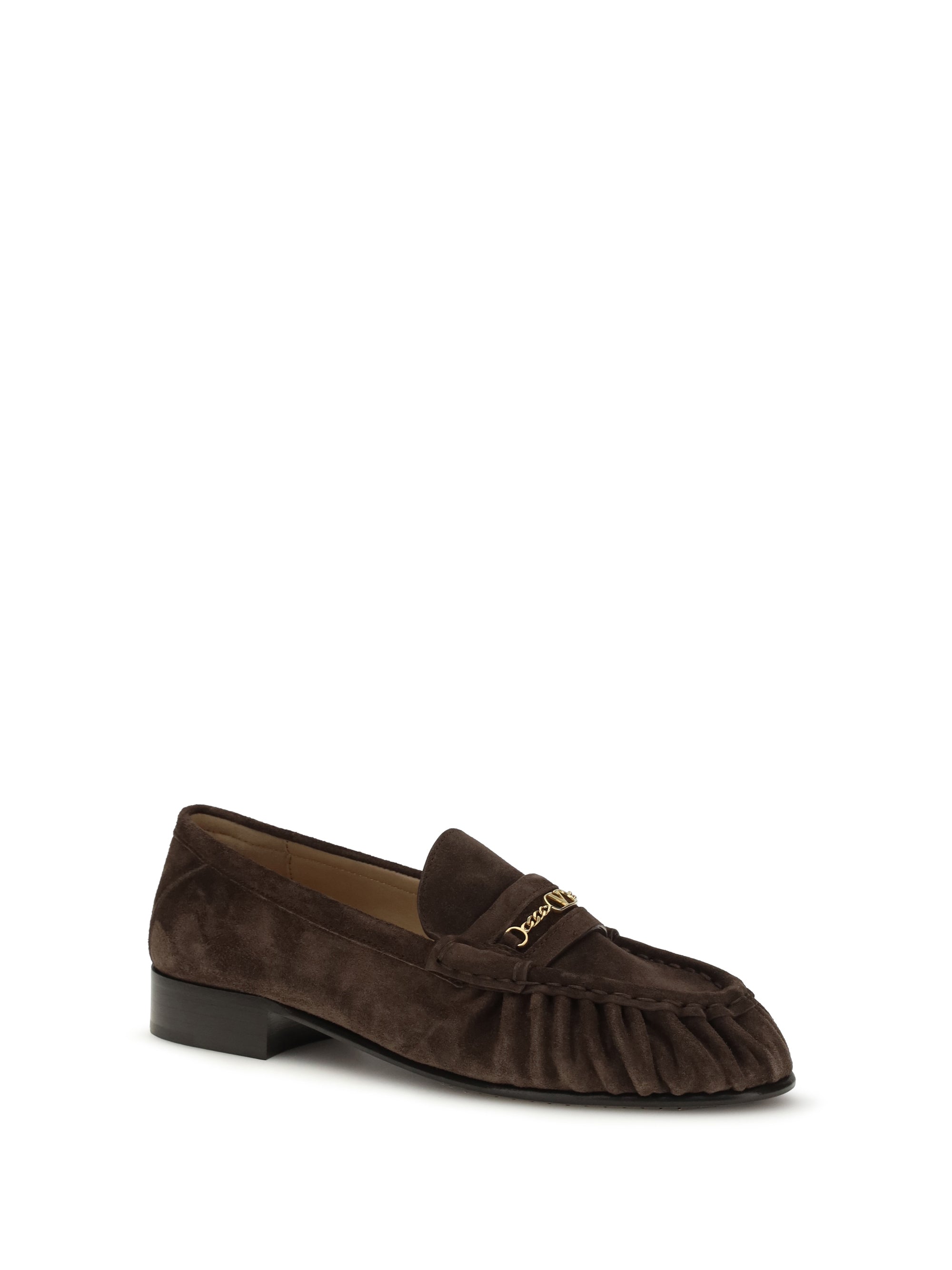 suede loafers