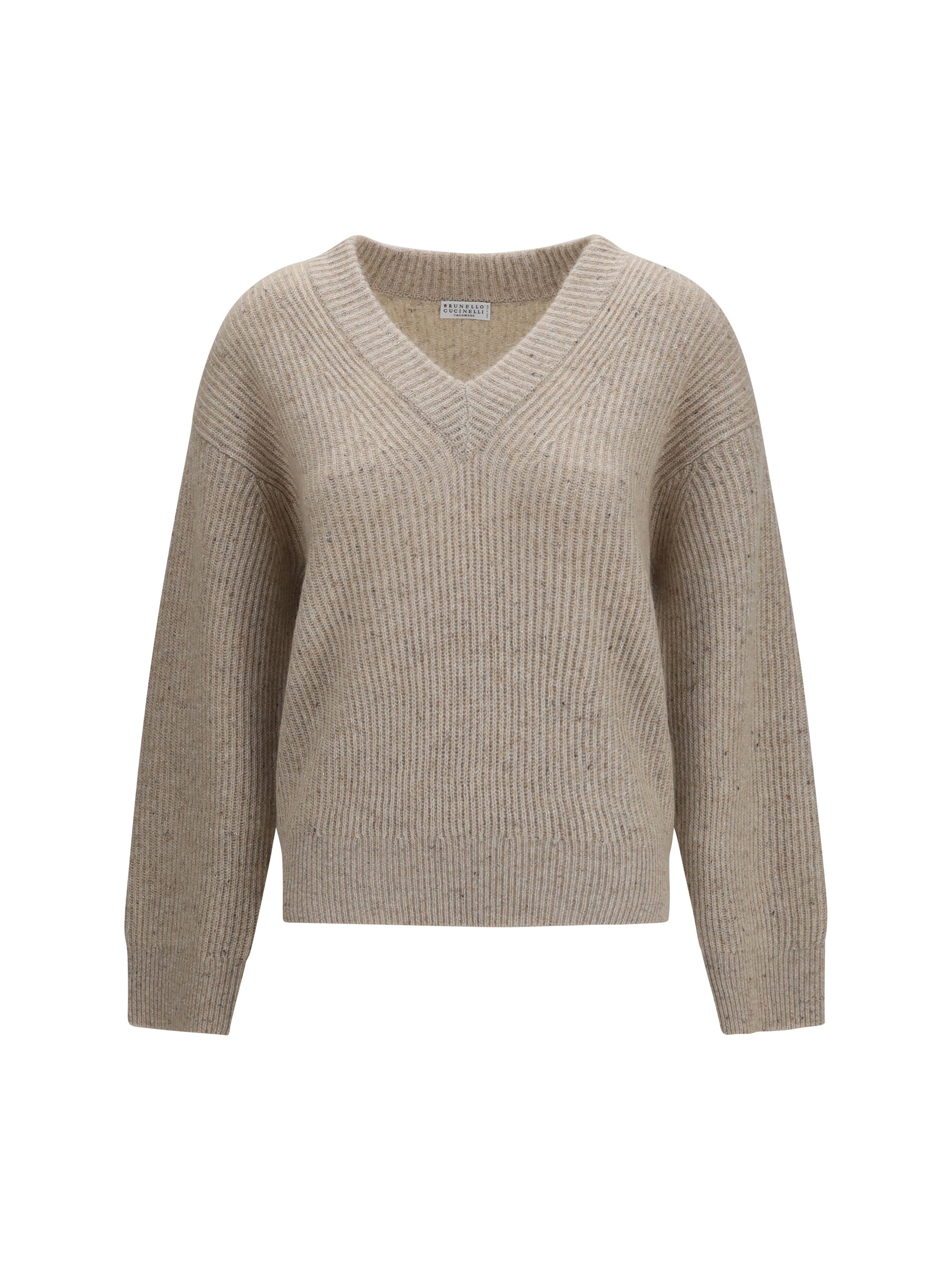 BRUNELLO CUCINELLI L cashmere and mohair v-neck sweater