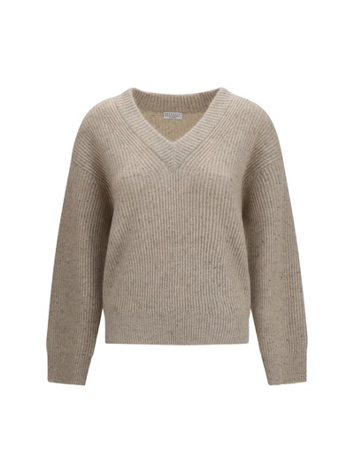 cashmere and mohair v-neck sweater