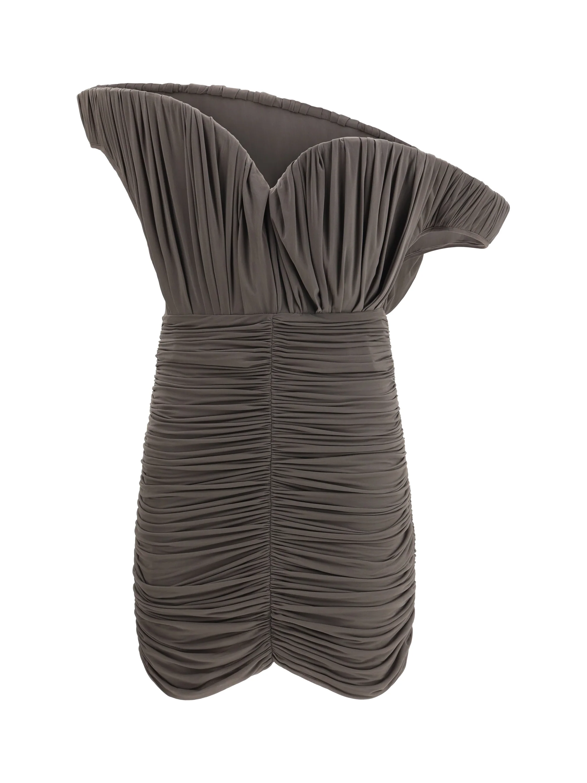 MAGDA BUTRYM 36 asymmetrical petal mini dress 