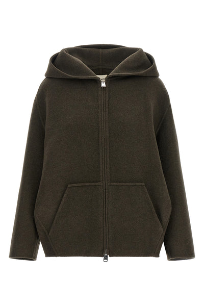 the khaite dolem jacket redefines the codes of outerwear through an oversized