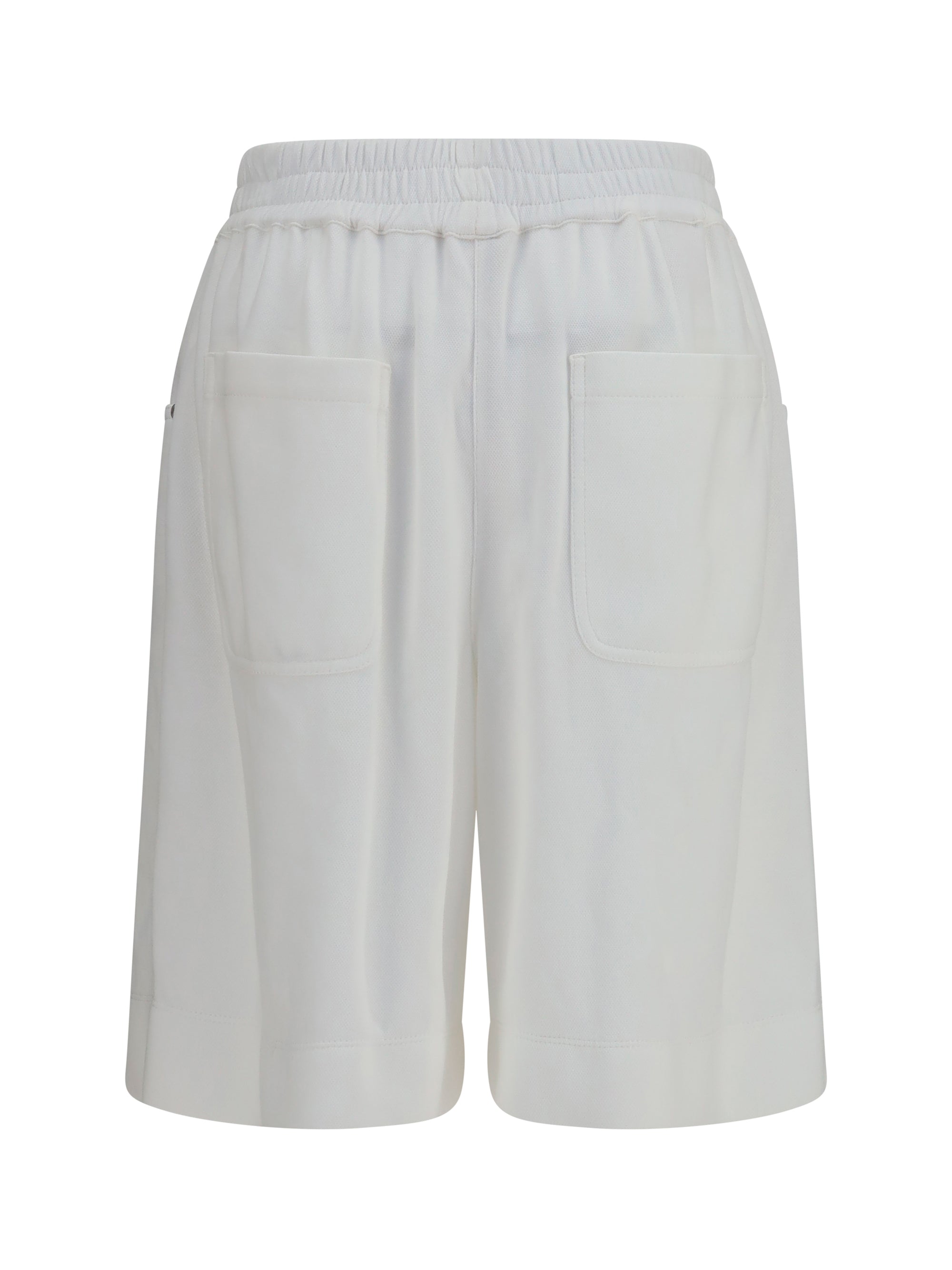 BRUNELLO CUCINELLI 40 cotton piqué shorts
