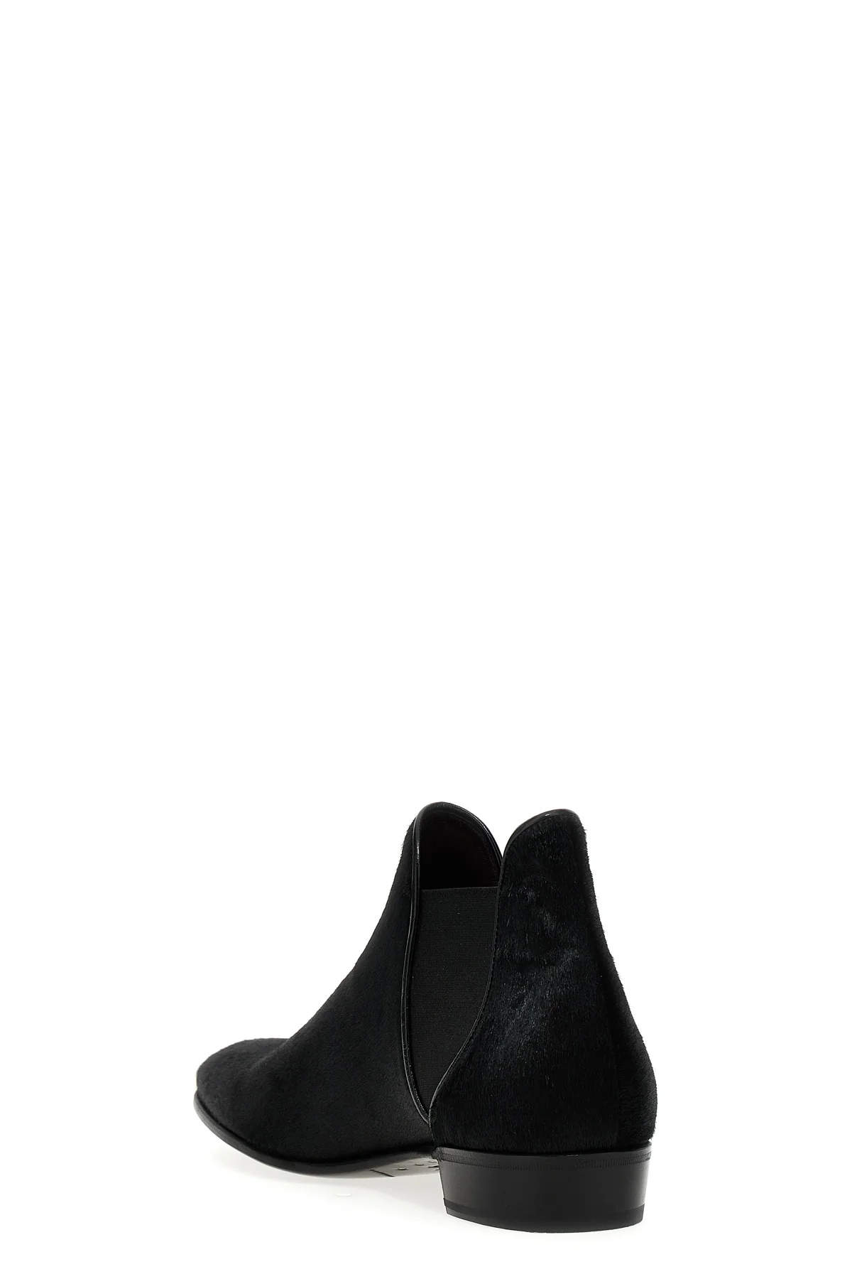 LIDFORT 6 calf hair ankle boots