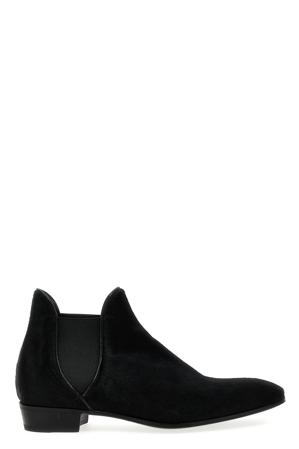 LIDFORT 6 calf hair ankle boots