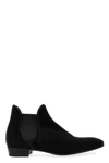 calf hair ankle boots