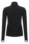 the second-skin jersey by courrèges defines a tight and structured silhouette