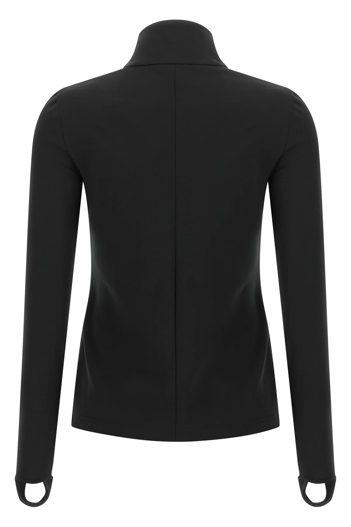 the second-skin jersey by courrèges defines a tight and structured silhouette