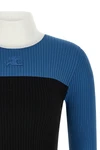 the courrèges knit redefines the codes of contemporary knitwear through a tight