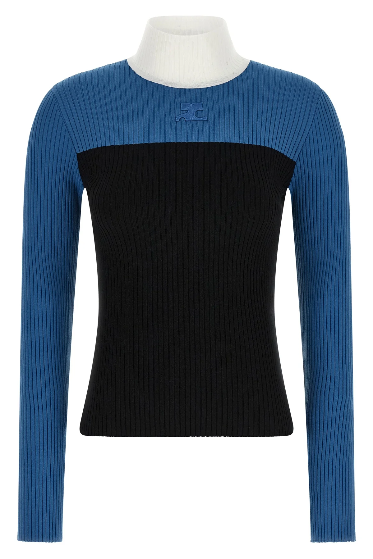 the courrèges knit redefines the codes of contemporary knitwear through a tight