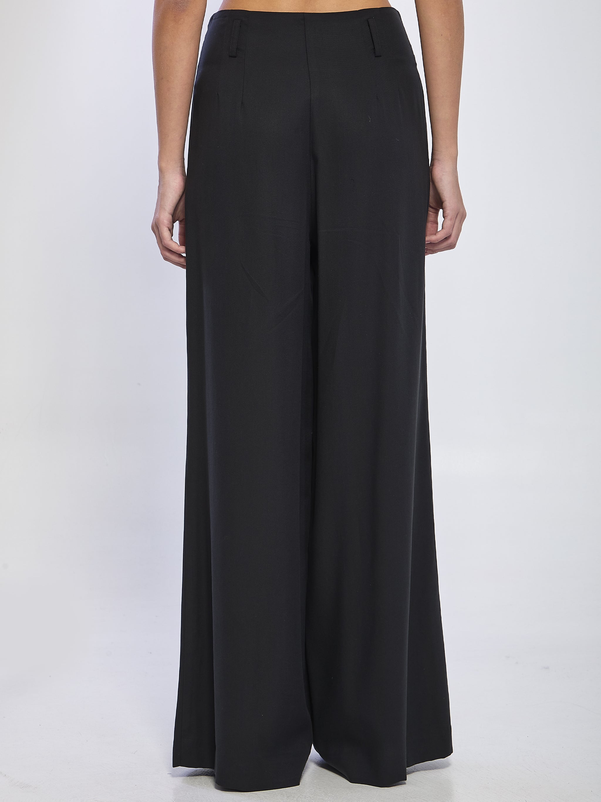 wide-leg pants