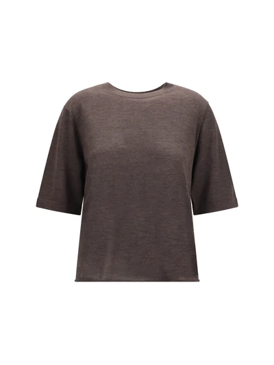nala fine-knit cashmere t-shirt