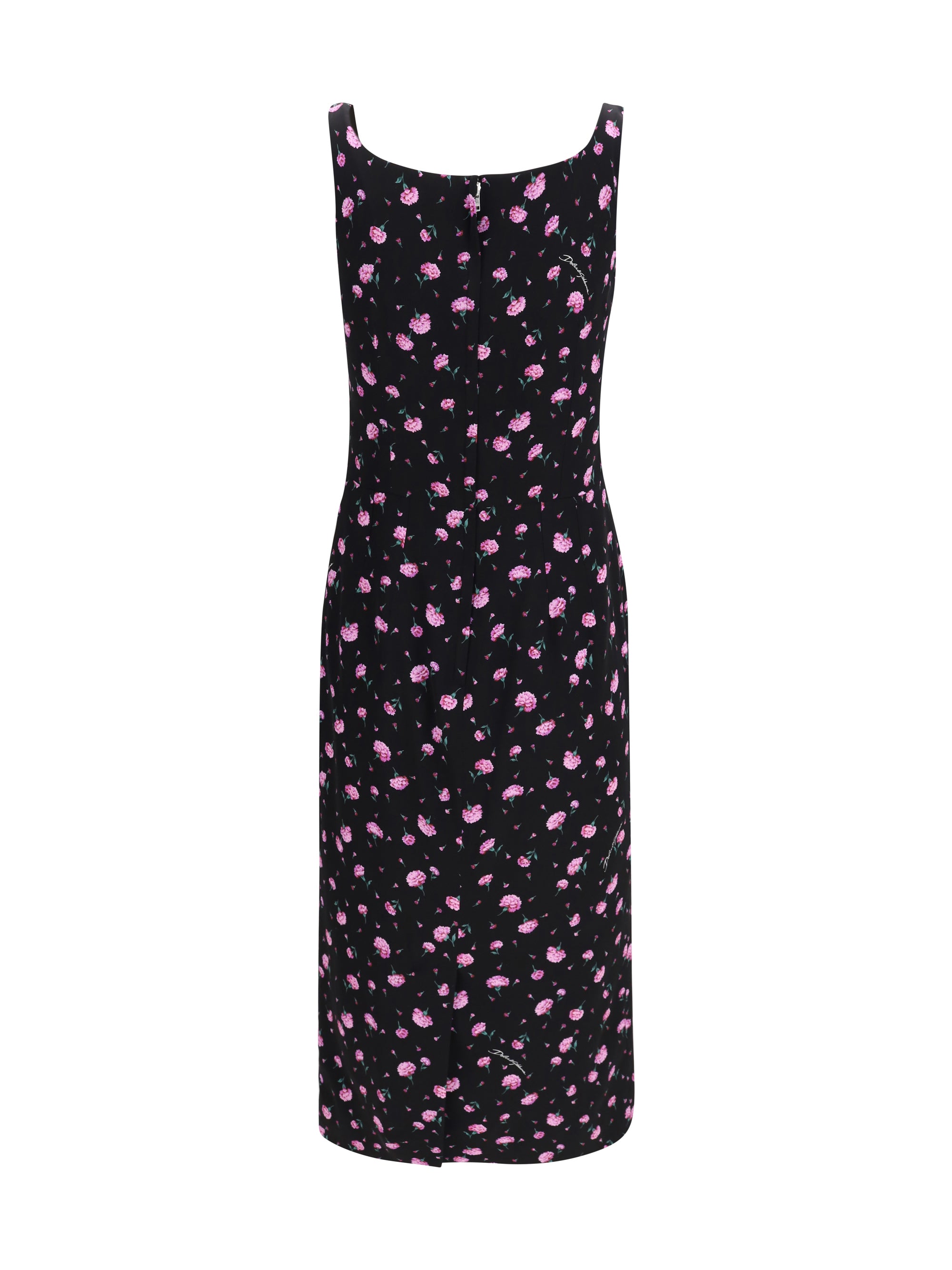 DOLCE amp; GABBANA 40 flowers print sheath dress