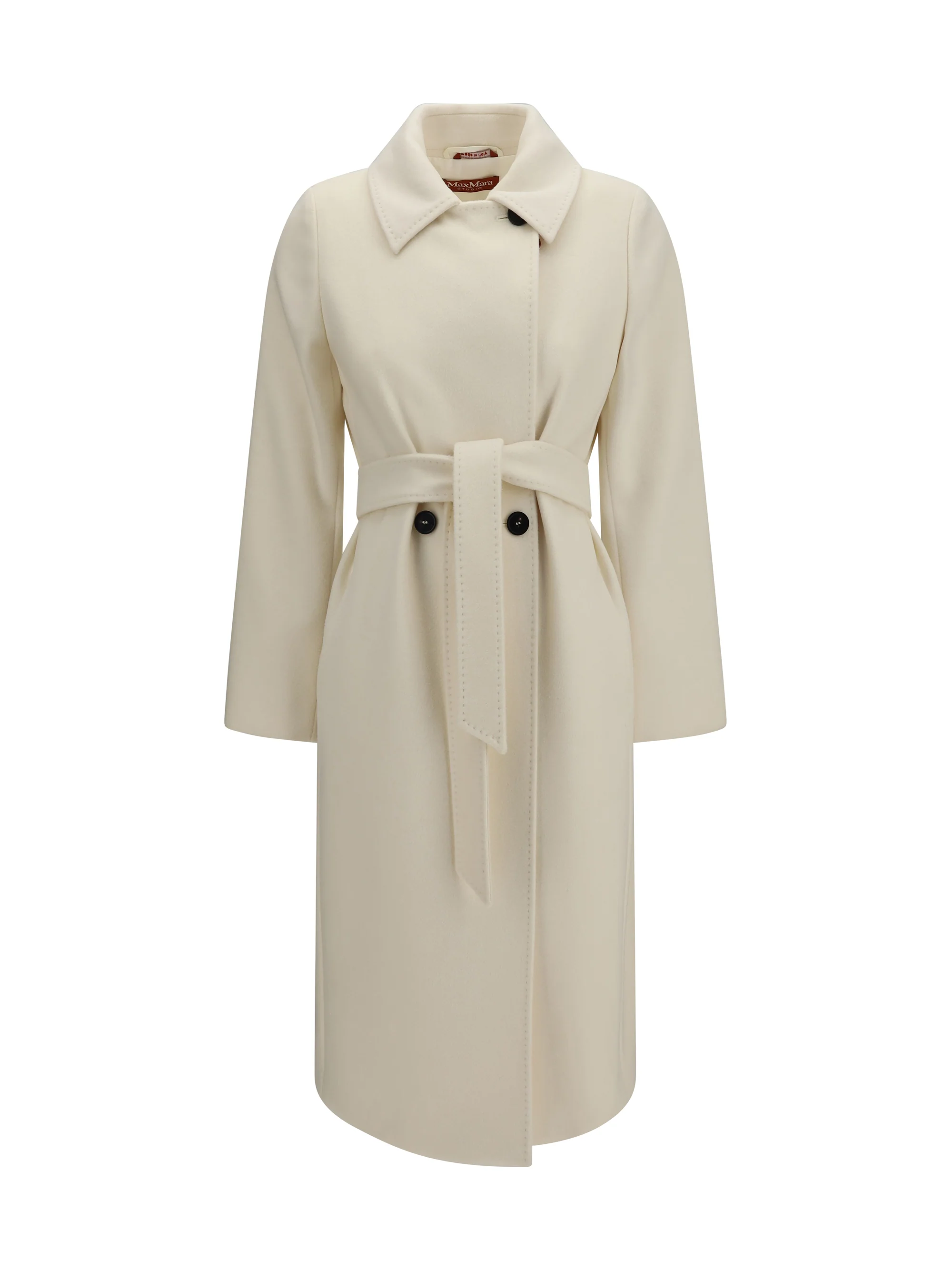 MAX MARA STUDIO 38 double breasted wool coat