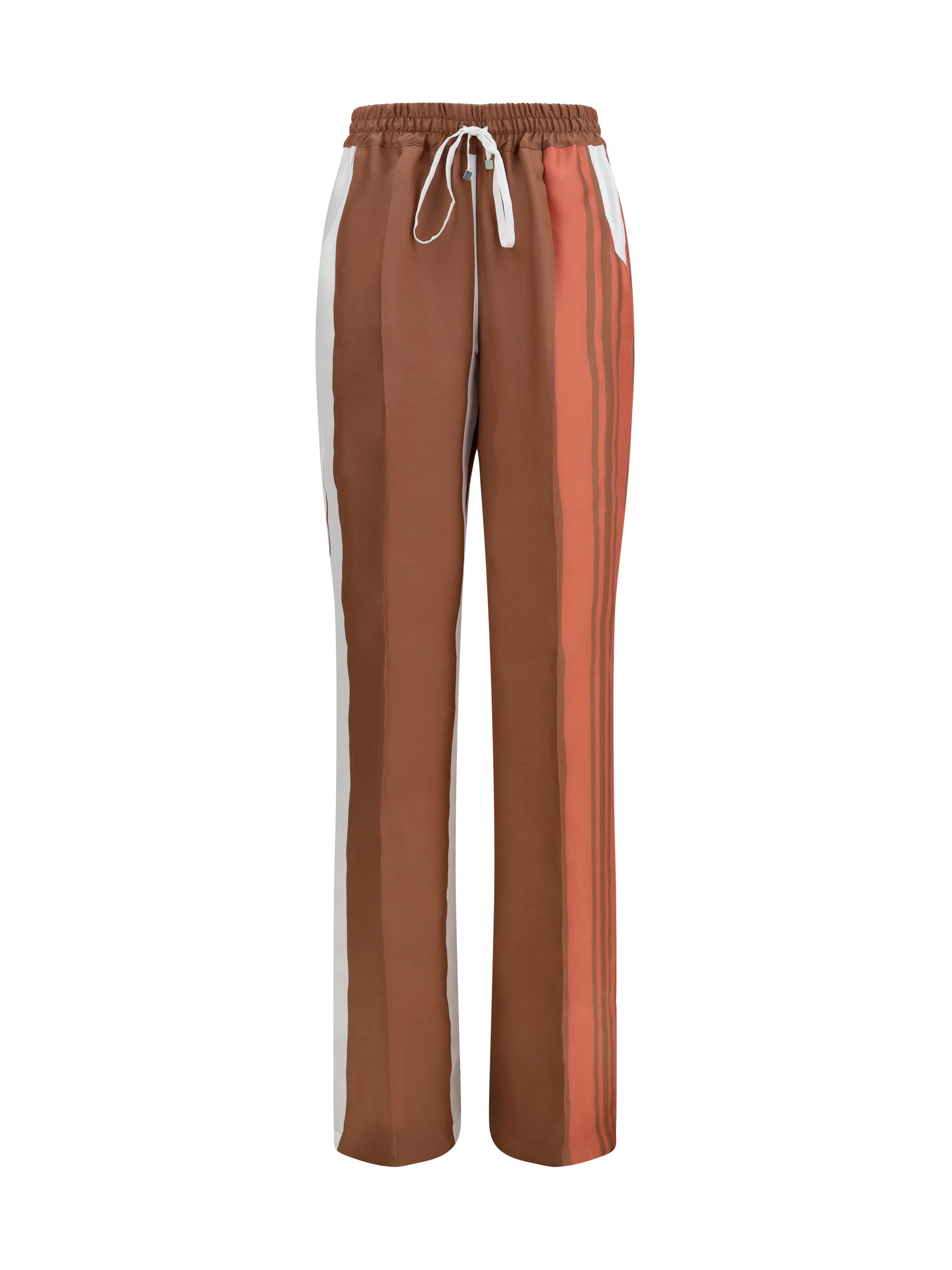 KITON 46 striped silk pants