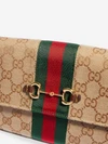 gucci horsebit web wallet with strap bag