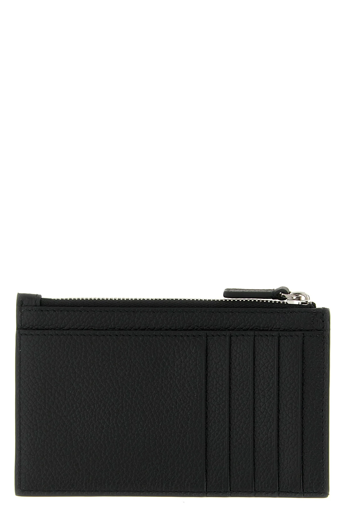 BALENCIAGA OS cash grained calf leather card holder