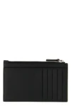 cash grained calf leather card holder