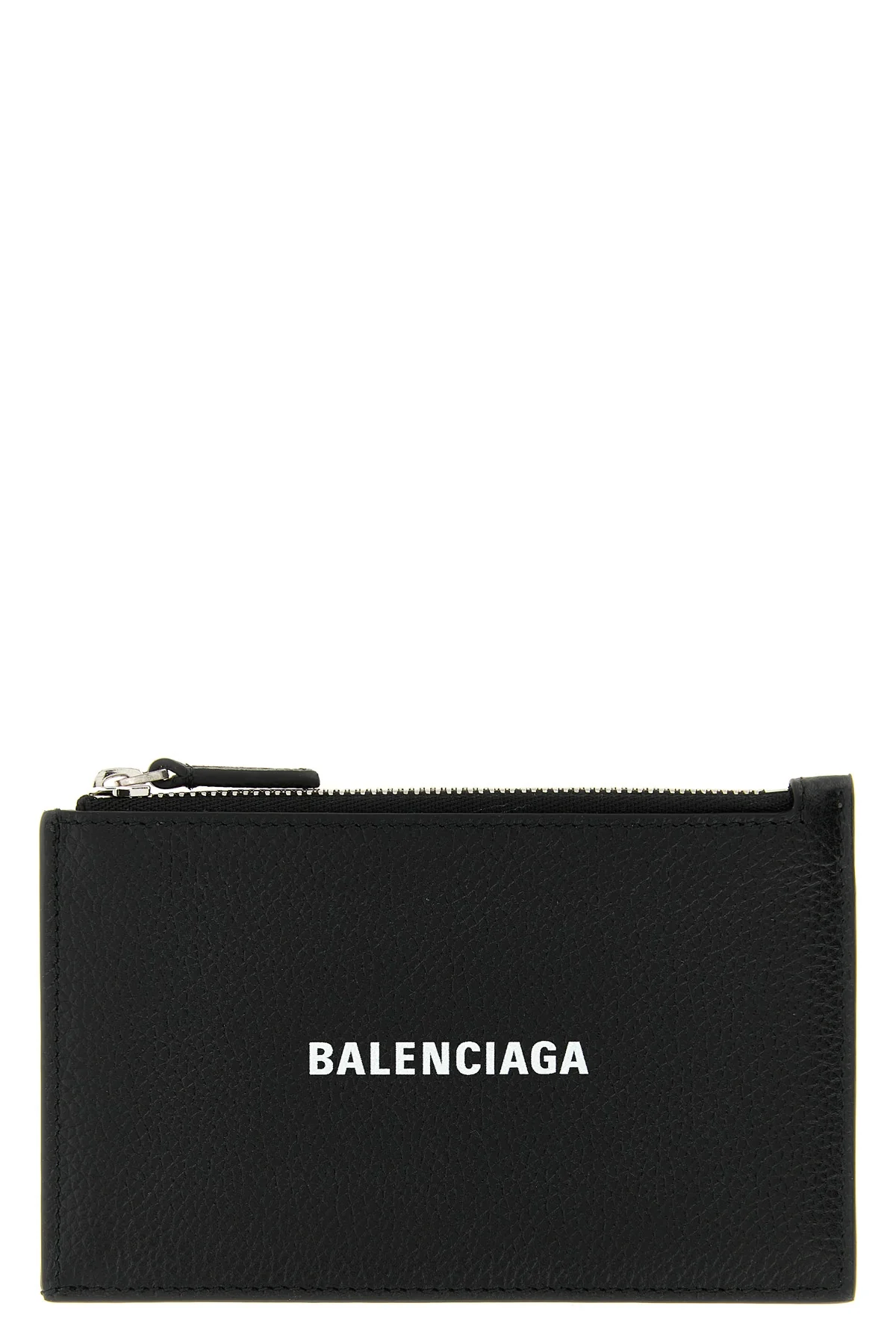 BALENCIAGA OS cash grained calf leather card holder