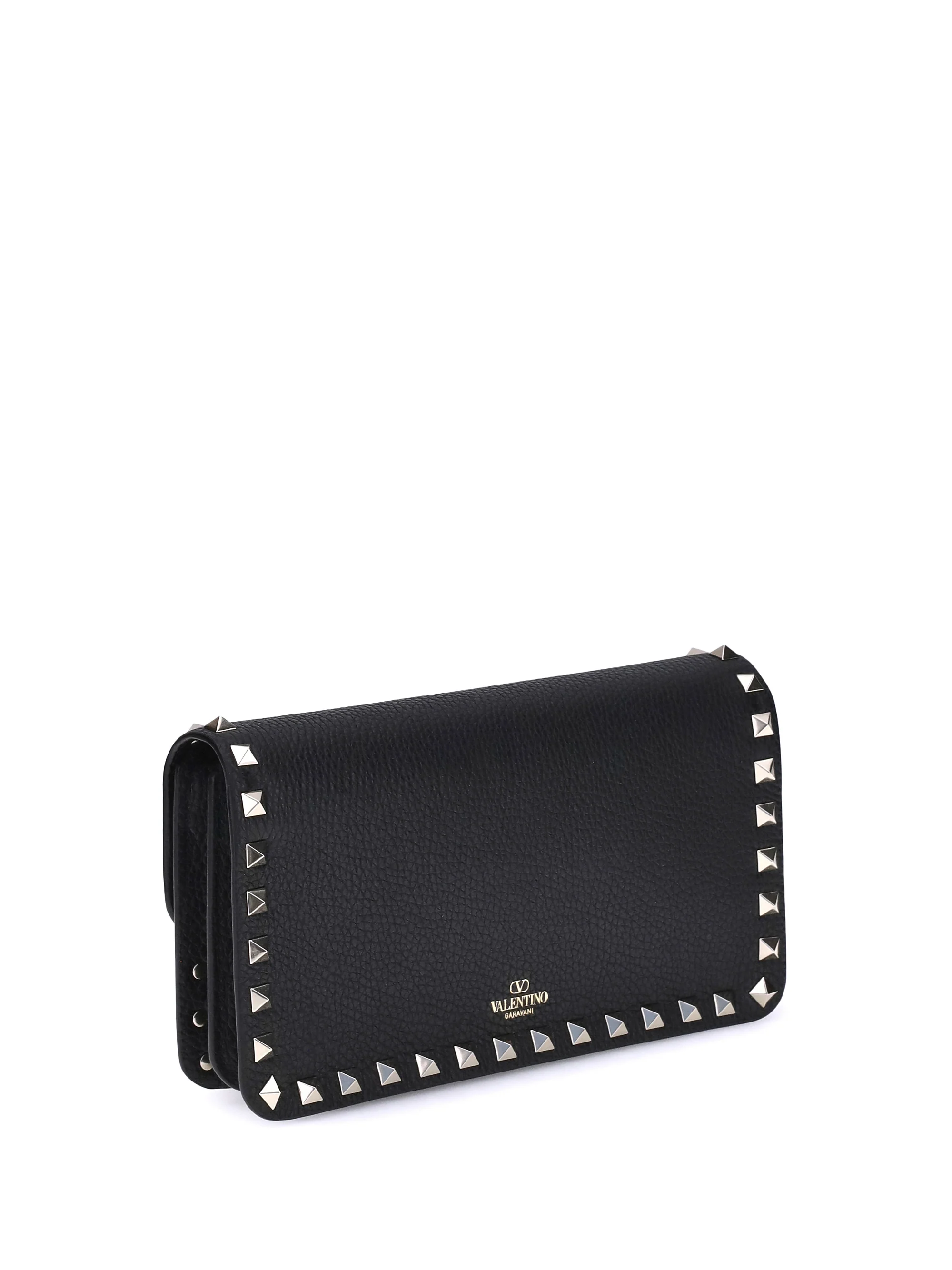 rockstud chain wallet