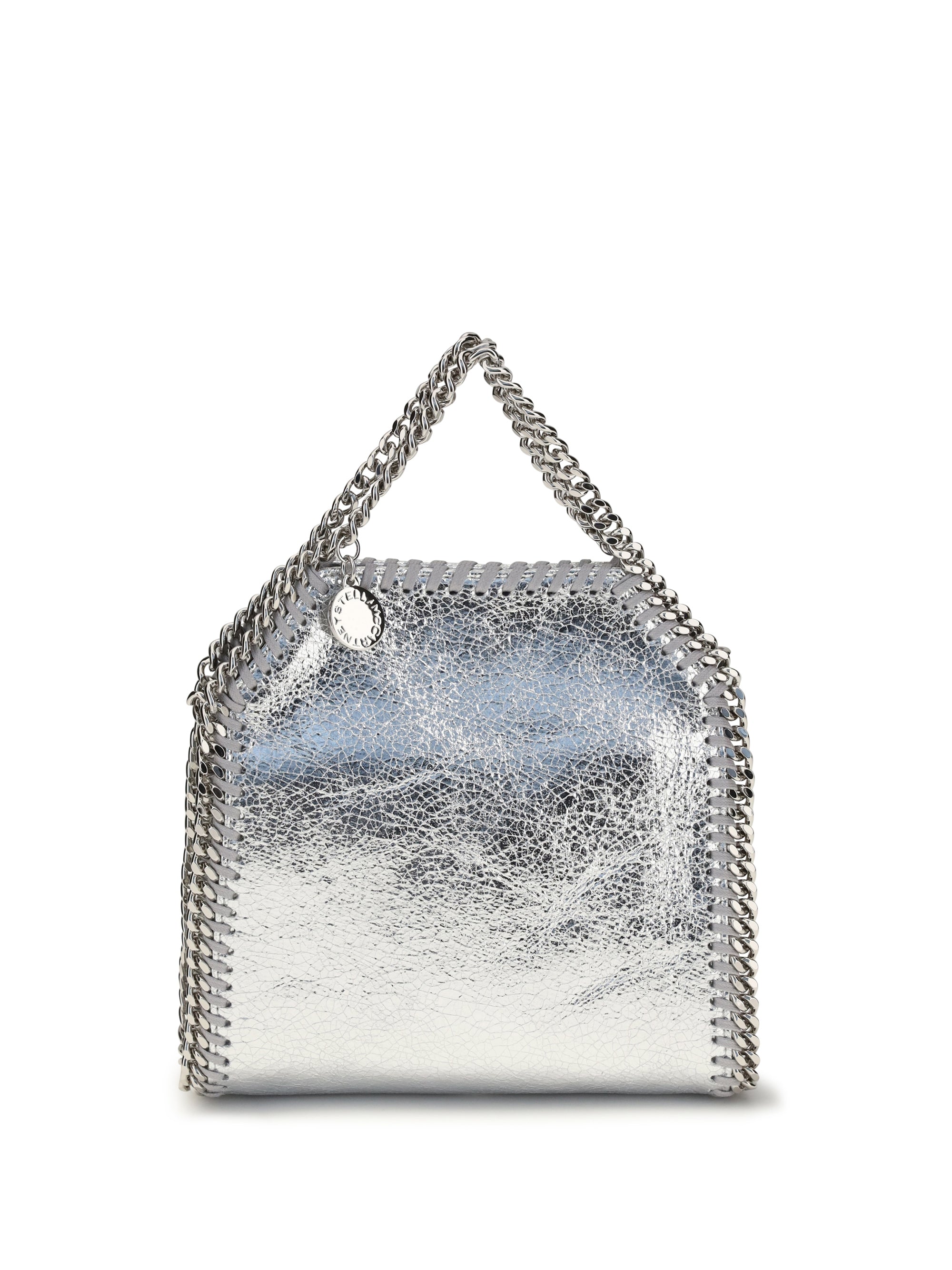 STELLA MCCARTNEY OS metallic falabella handbag
