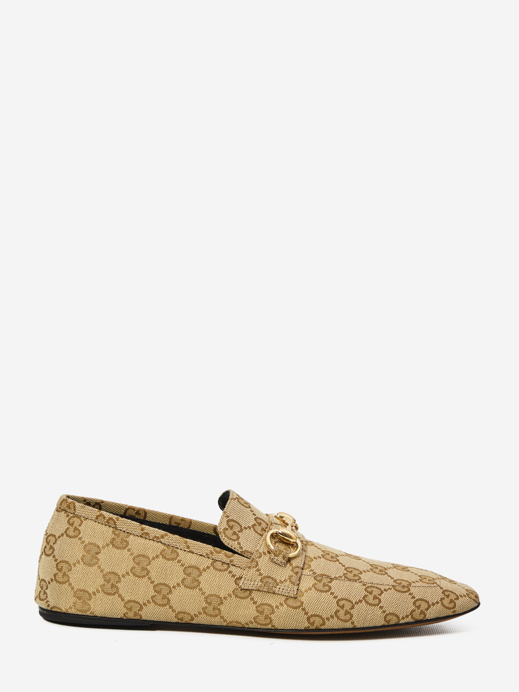 GUCCI 36 loafers with horsebit