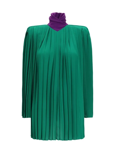pleated georgette top