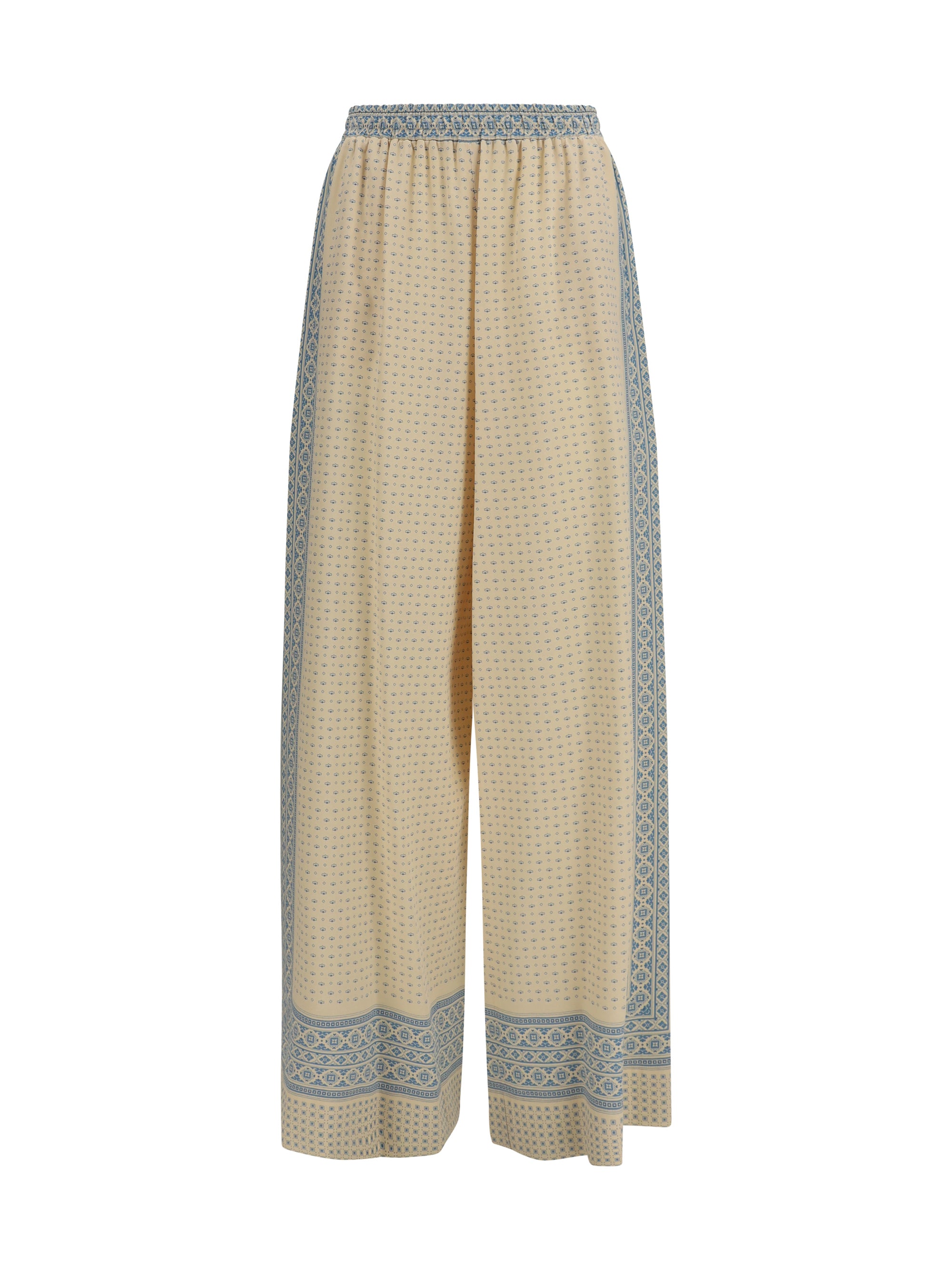ERMANNO SCERVINO 40 printed silk pants
