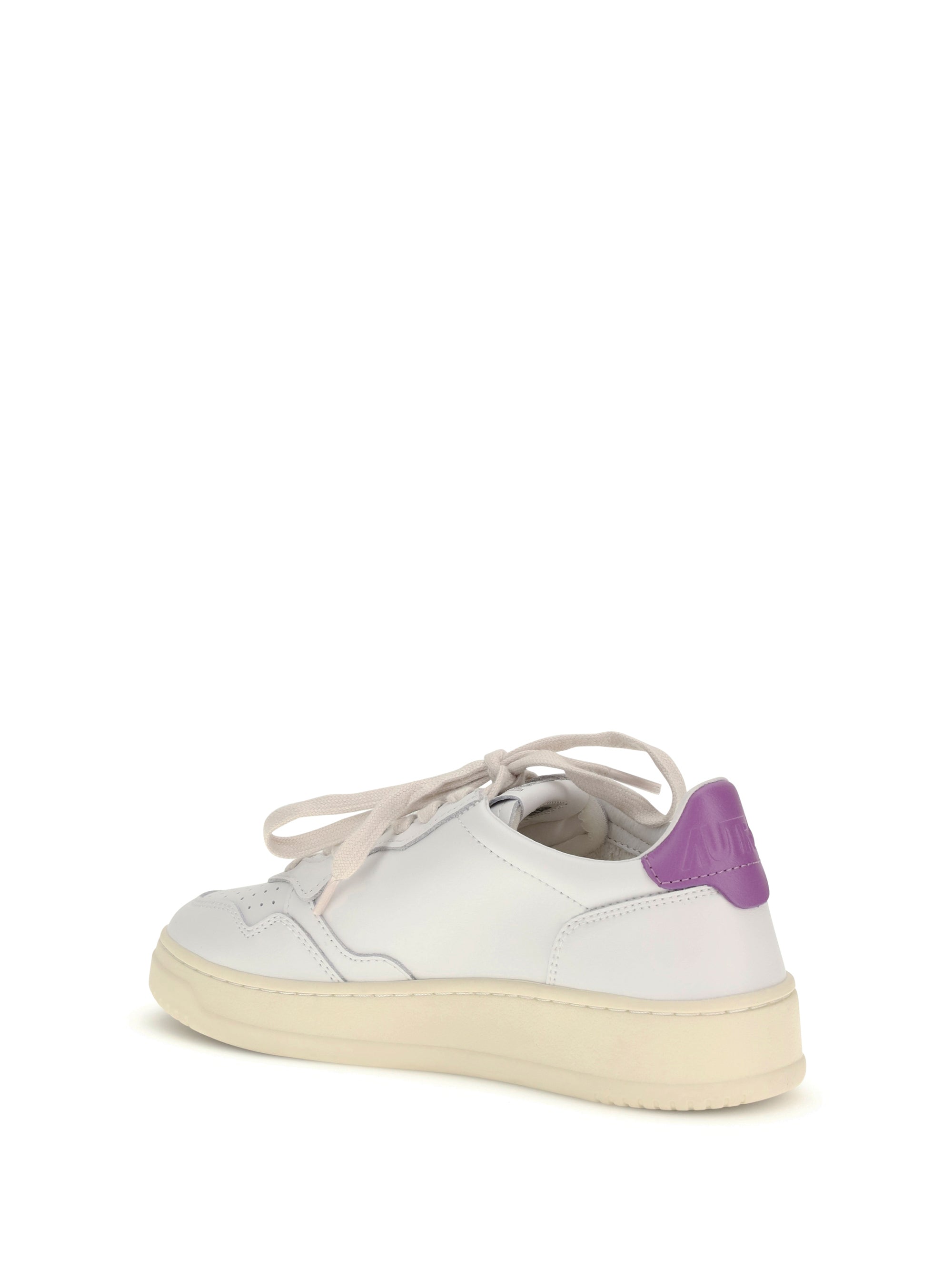 medalist low leather sneakers