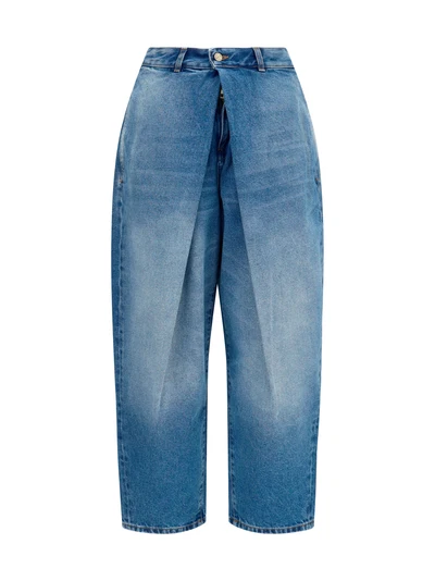 barrel denim jeans