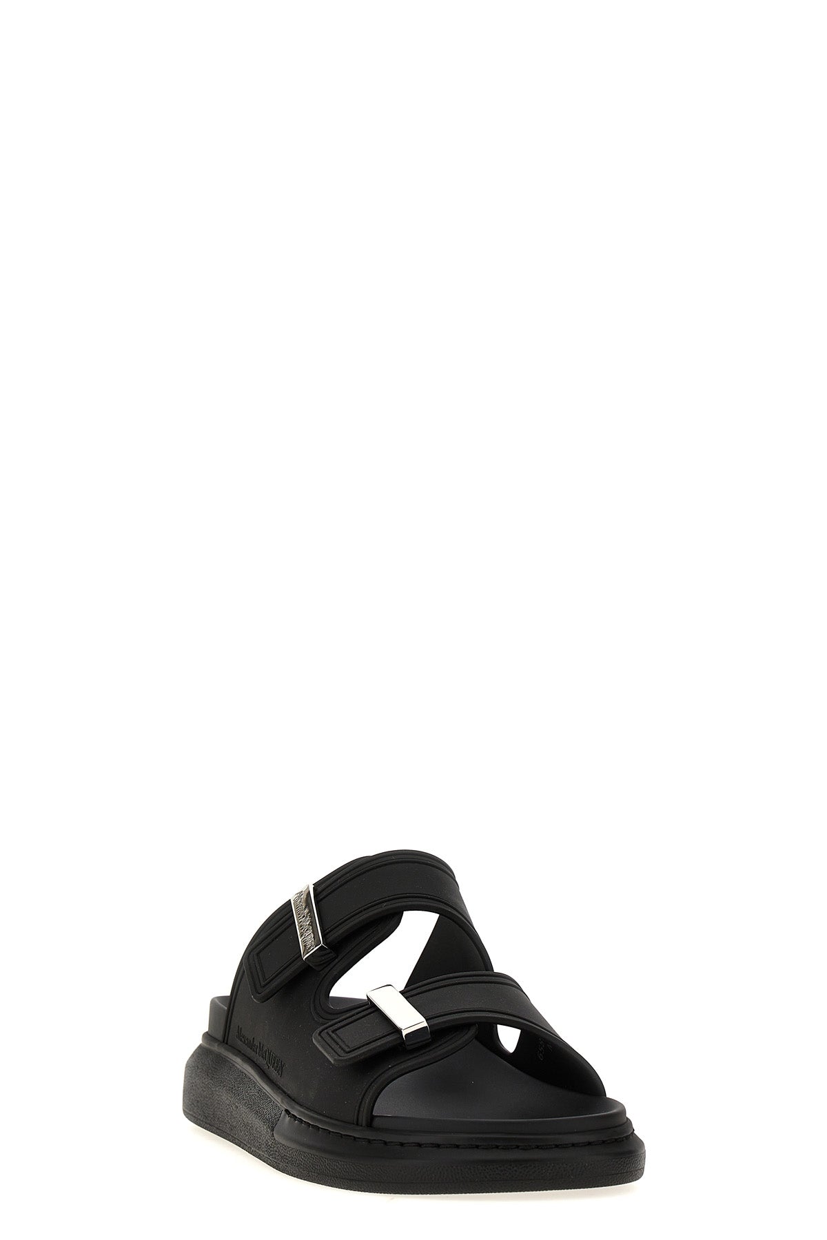 MCQUEEN 36 double band rubber sandals