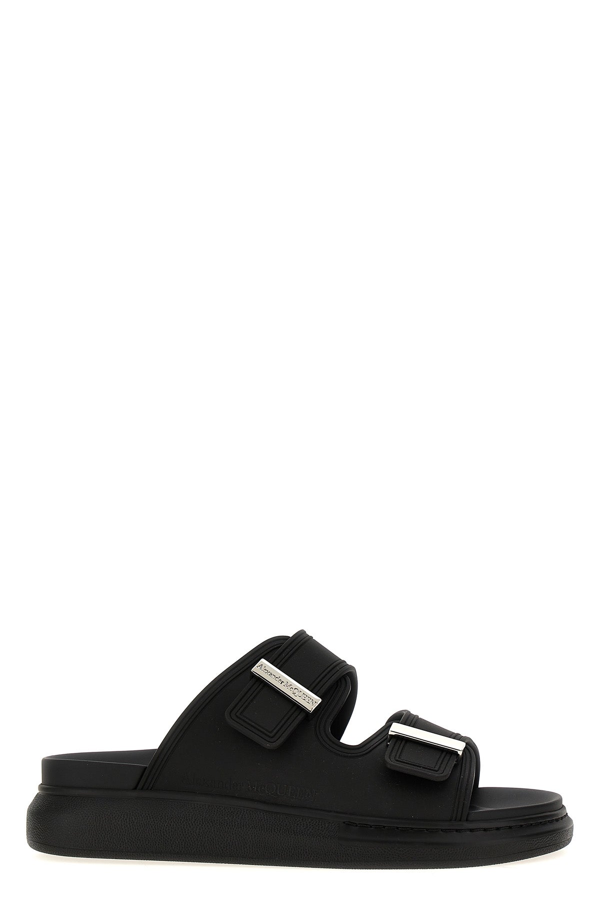 MCQUEEN 36 double band rubber sandals