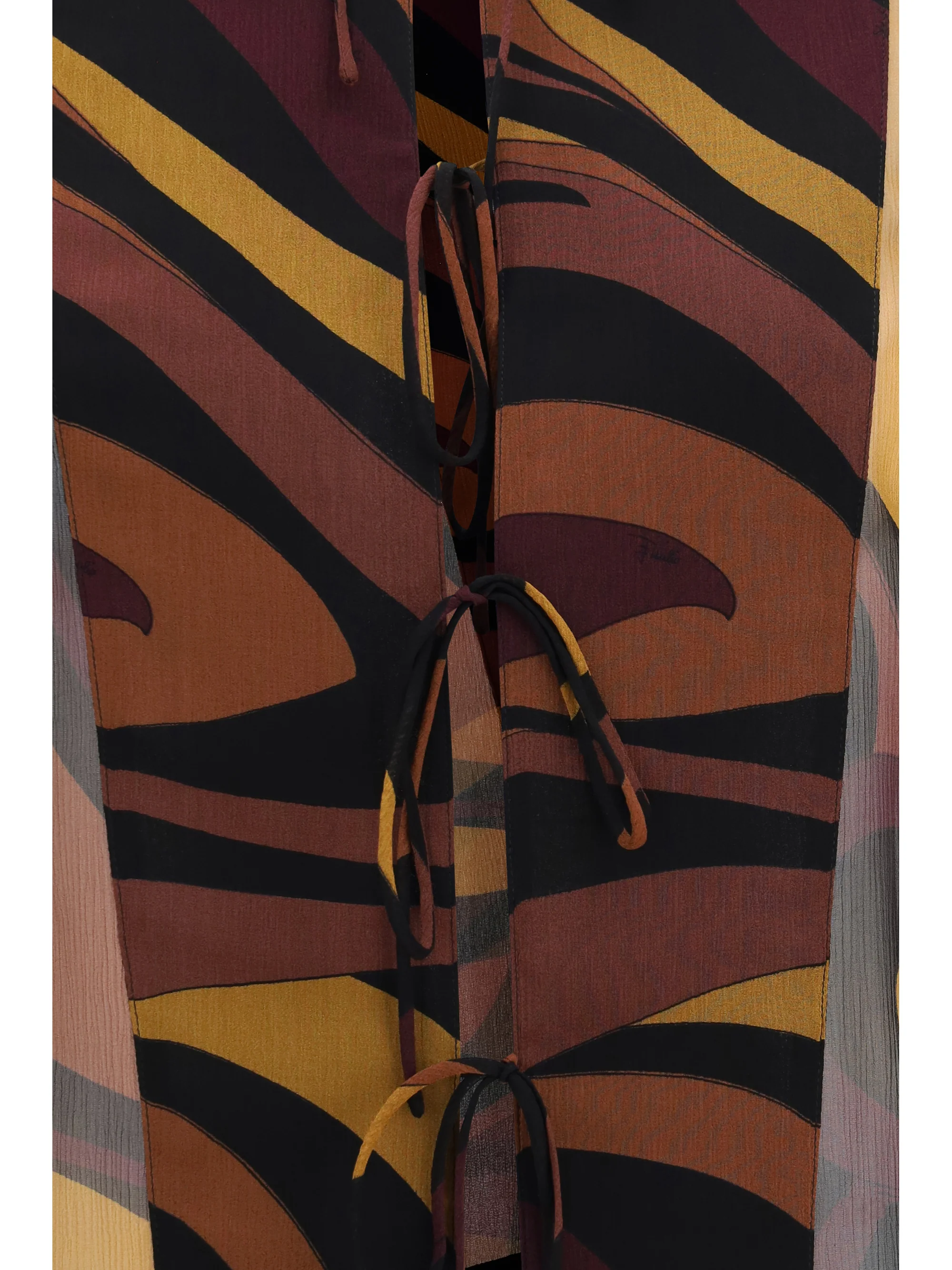 creponne shirt in marmo print
