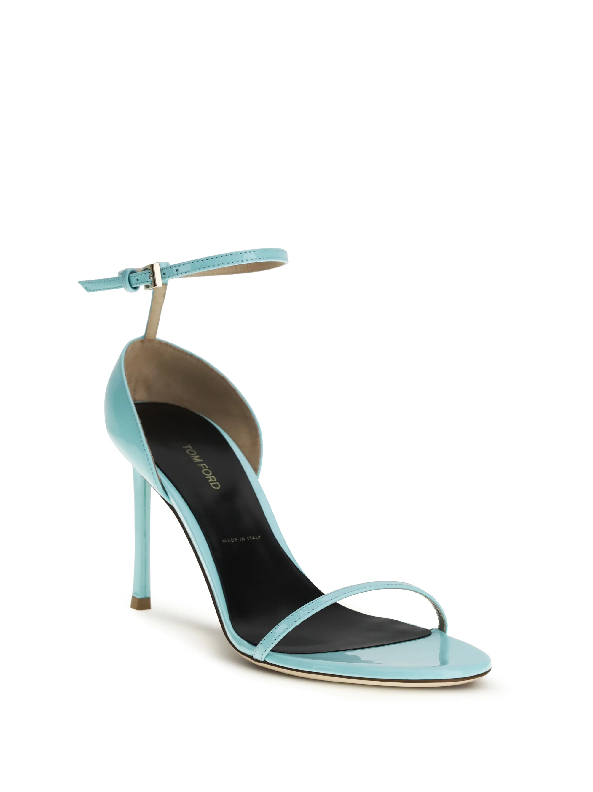 vertigo patent leather sandals