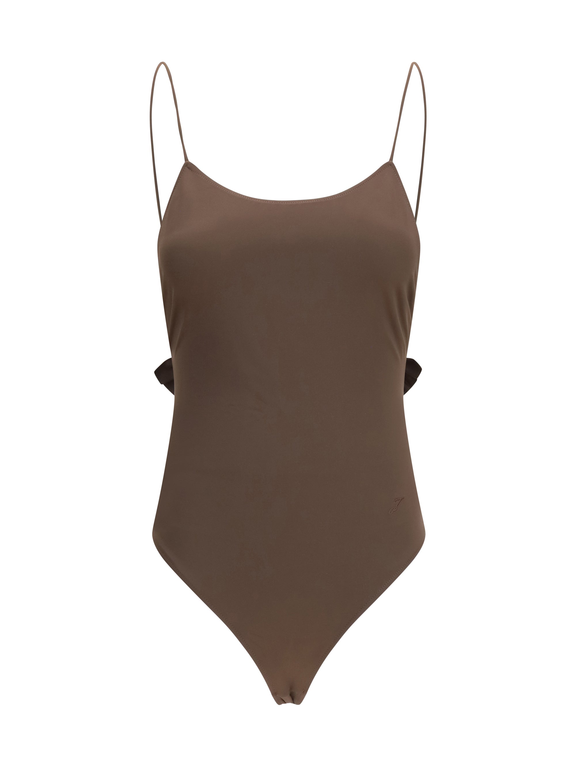 JACQUEMUS M cabana one-piece swimsuit with ruffles