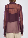 silk organza shirt