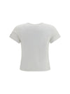 jumping tiger embroidered cotton t-shirt