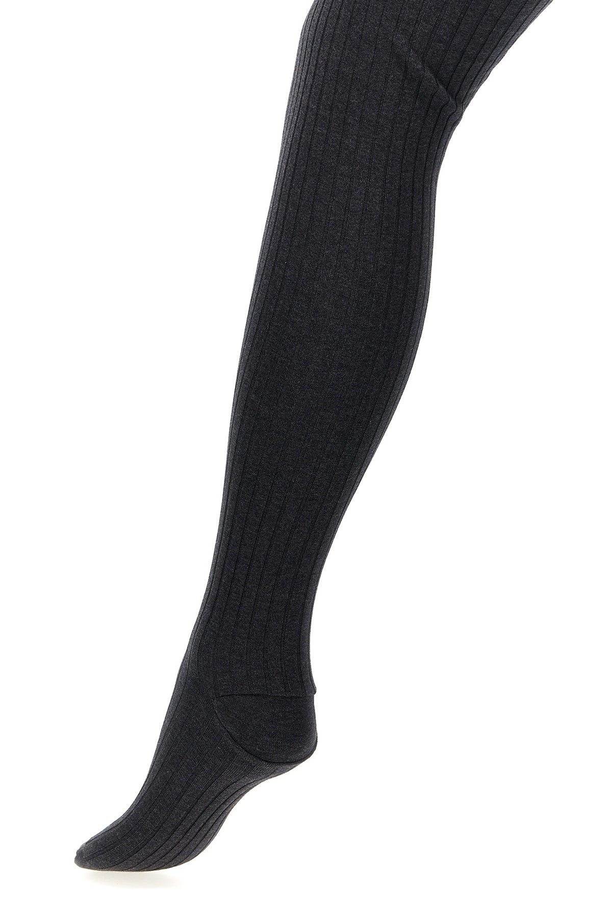 PRADA 3 ribbed cotton tights