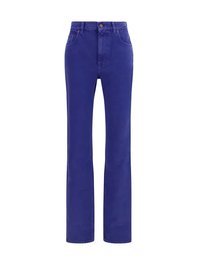 cotton denim pants