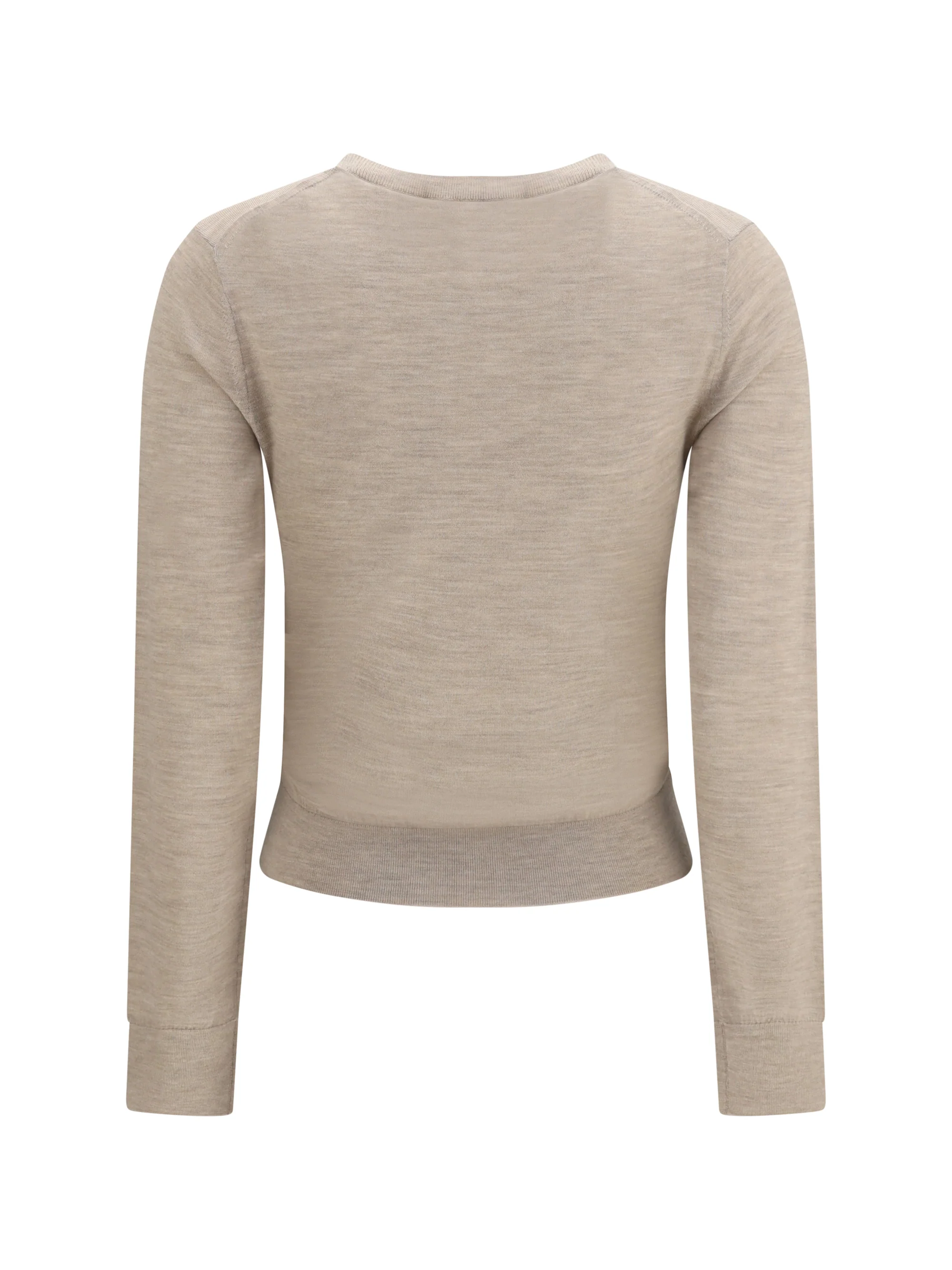 TORY BURCH L t logo wool sweater