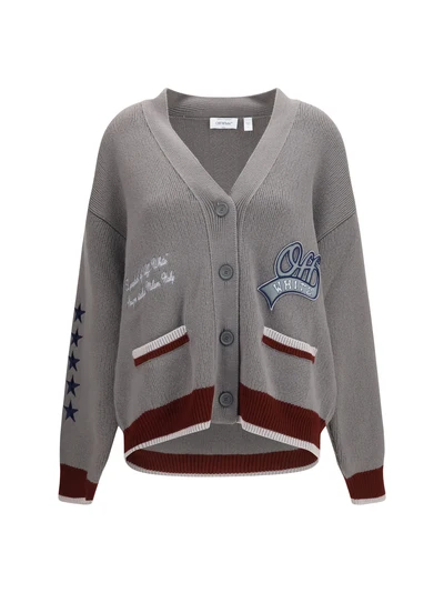 college varsity knit cardigan