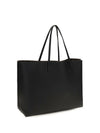 medium roll roman leather shopping bag