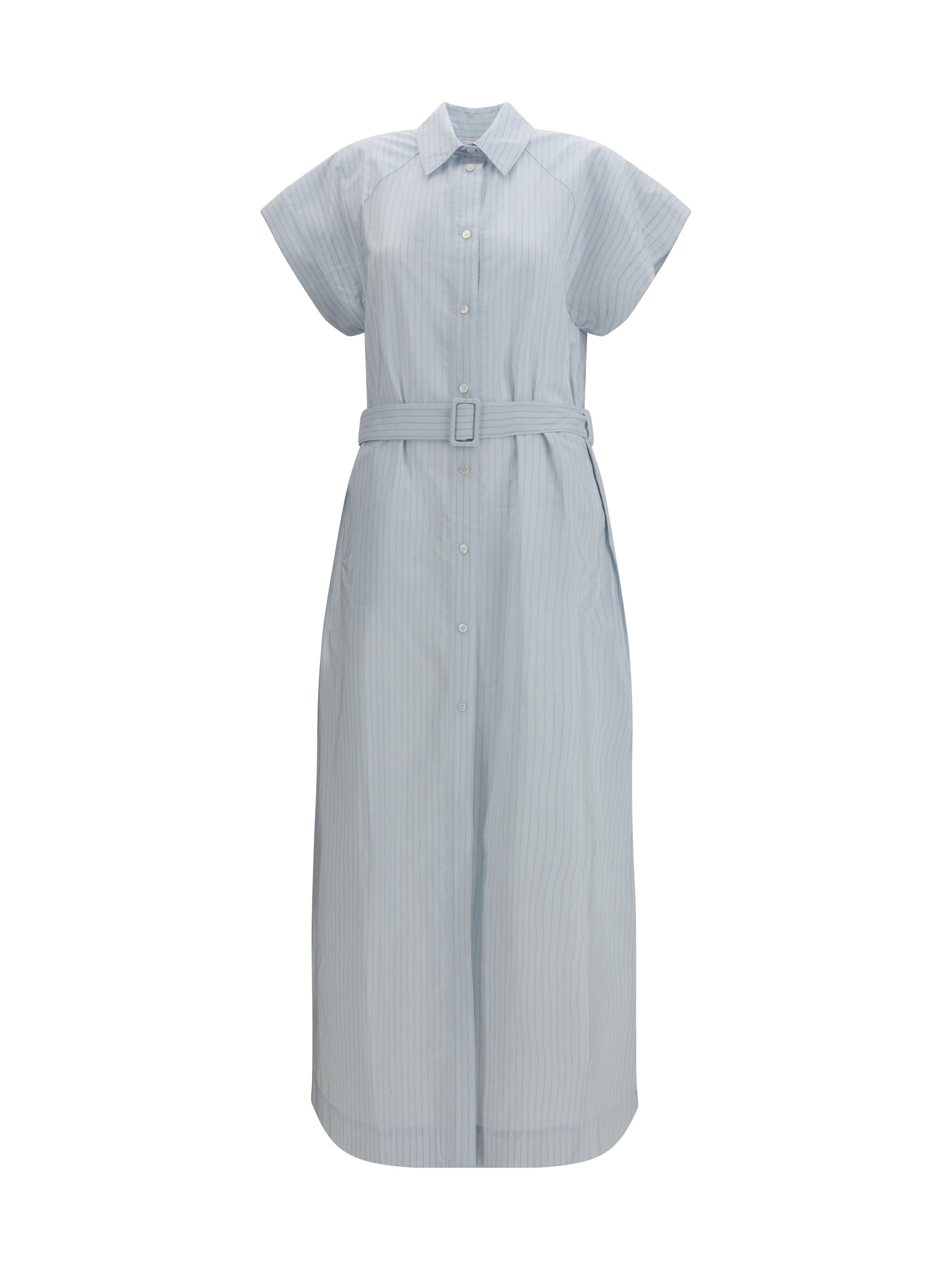 JACOB COHEN 40 long poplin chemisier dress