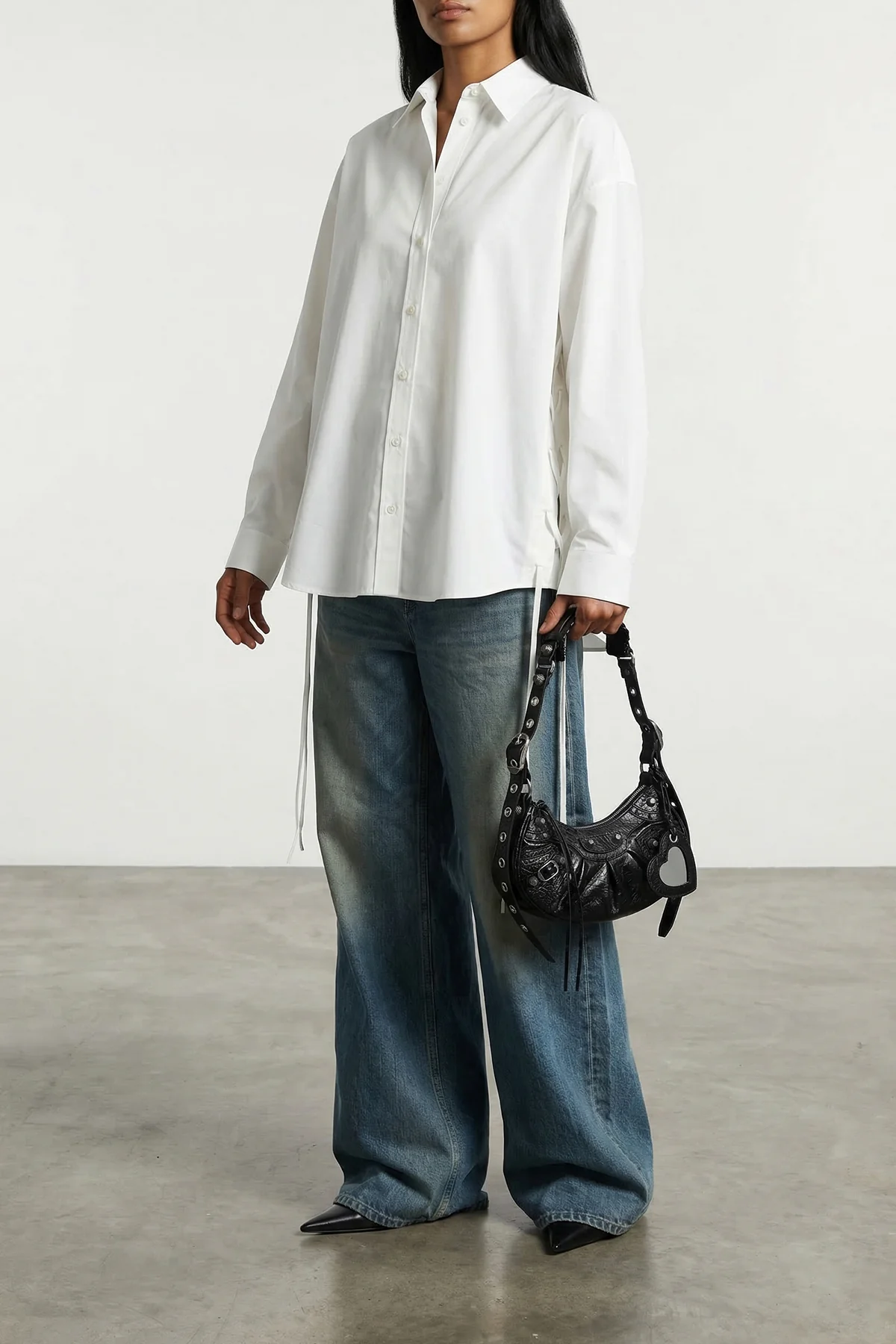 arena lambskin le cagole xs shoulder strap