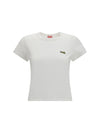 jumping tiger embroidered cotton t-shirt