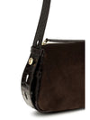 small romy suede shoulder bag