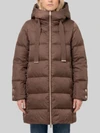 a-line midi down jacket