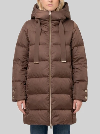 a-line midi down jacket