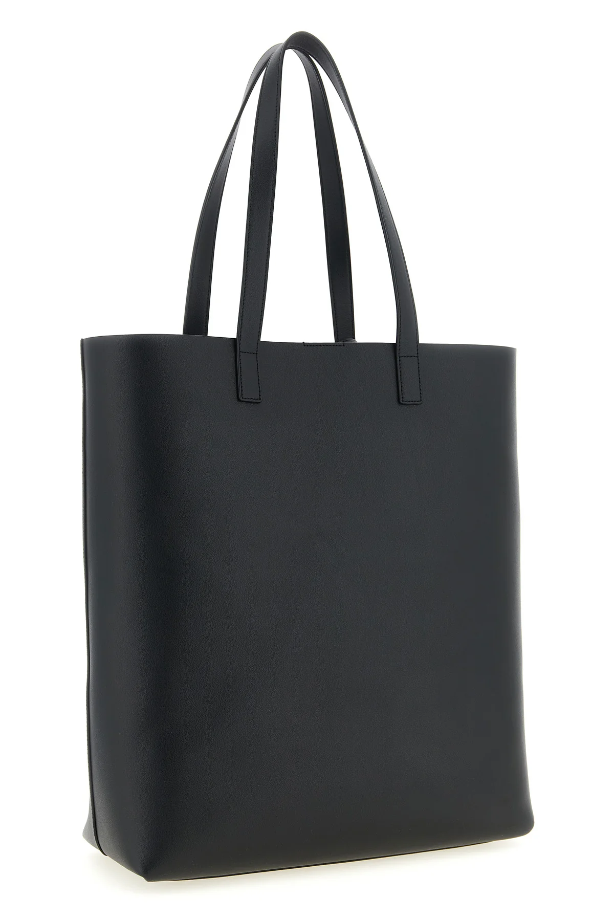SAINT LAURENT OS bold leather shopping bag