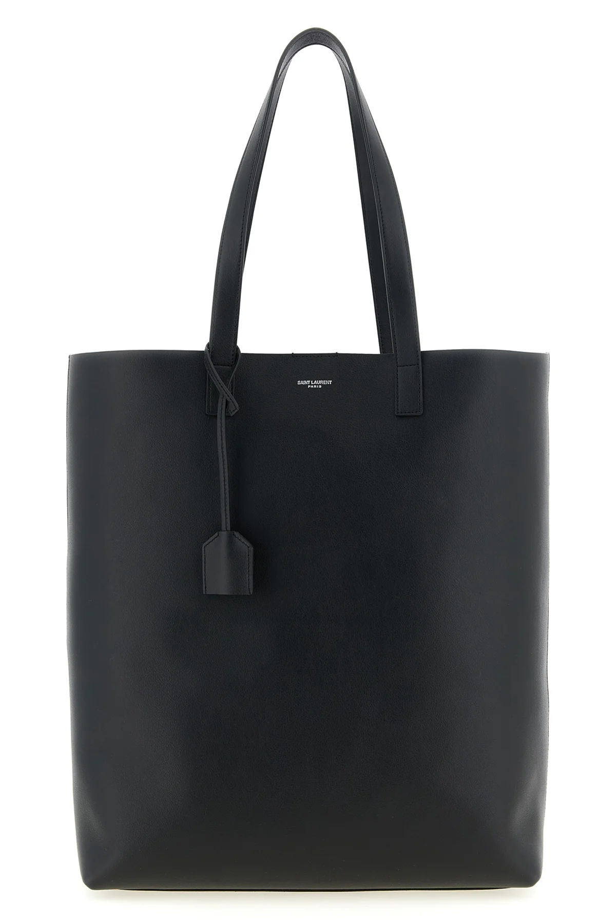 SAINT LAURENT OS bold leather shopping bag