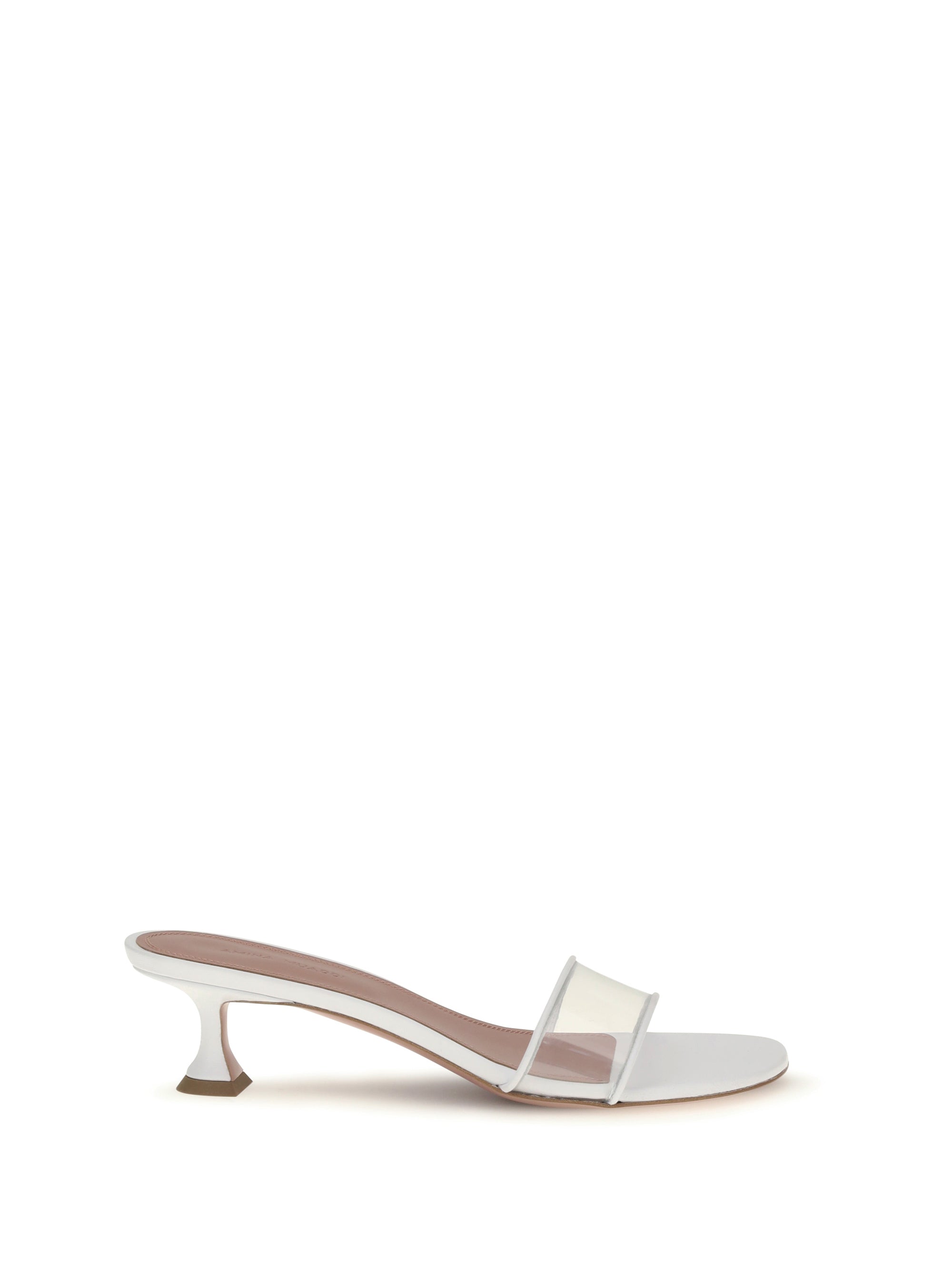 AMINA MUADDI 36 andreea glass mule sandals